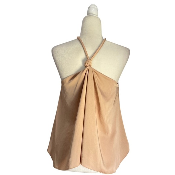 A.L.C. Calypso Halter Tank In Bella Elegant Cream Blush Cami Halter Top NWOT - Picture 10 of 12